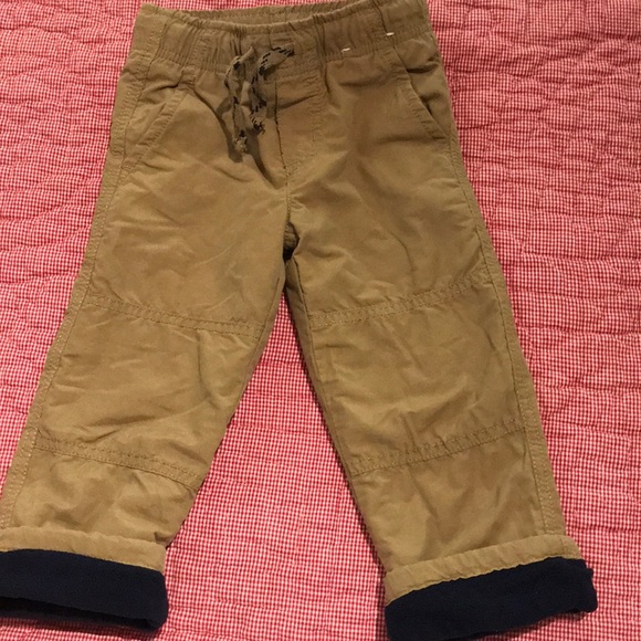 gymboree fleece lined pants